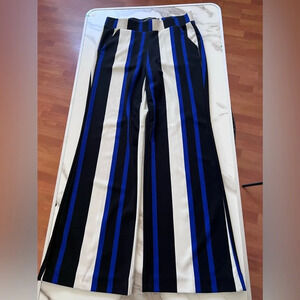Women’s One 5 One pin stripe business casual wide leg pants